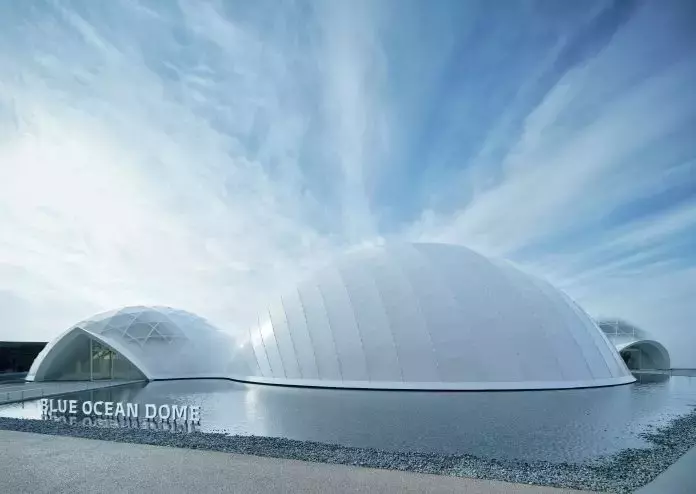 Cupola Blu Oceano: Il Futuro Architettonico di Shigeru Ban
