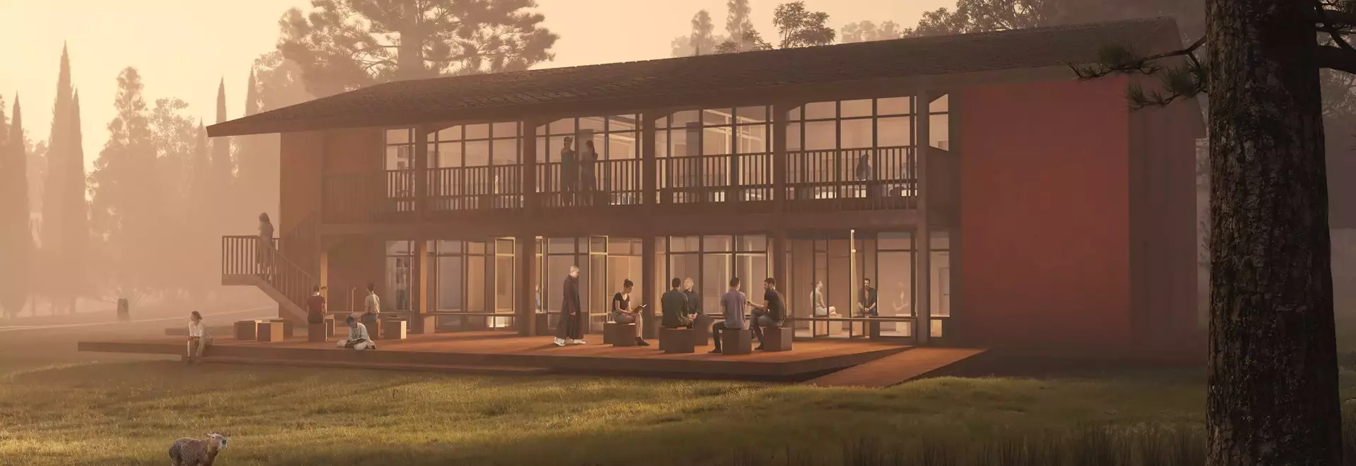 MVRDV e Plum Village: Armonia Architettonica e Sostenibilità nel Cuore della Dordogna