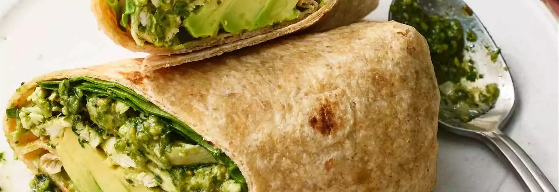 The Ultimate High-Protein Chicken Wrap with Zesty Pesto