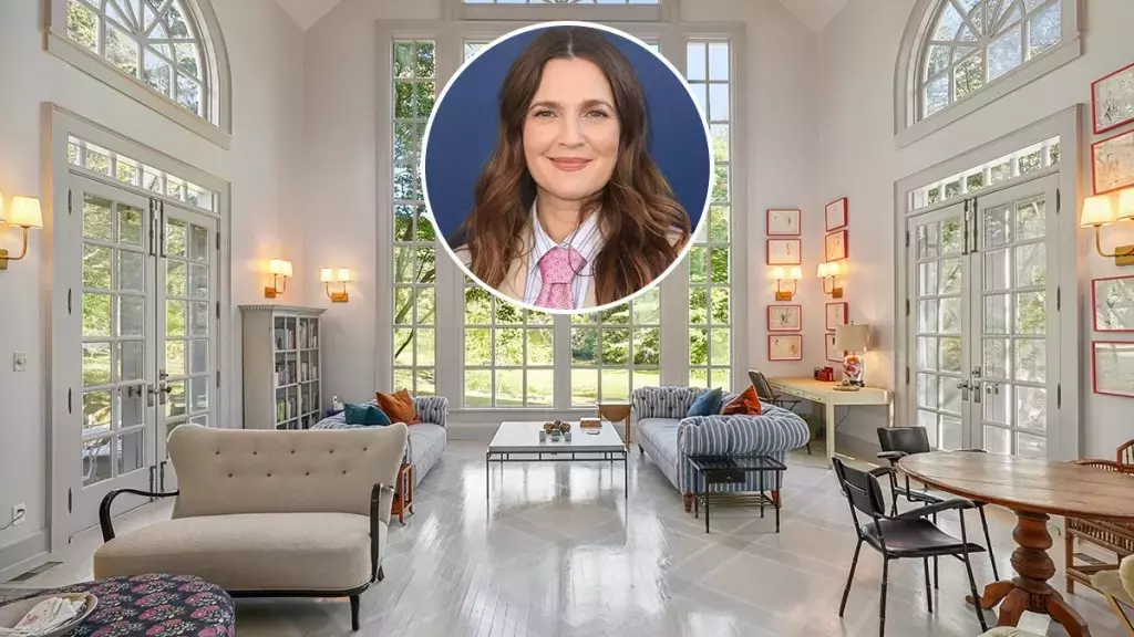 Drew Barrymore Sells Her Extensively Renovated Westchester County Estate for $5 Million