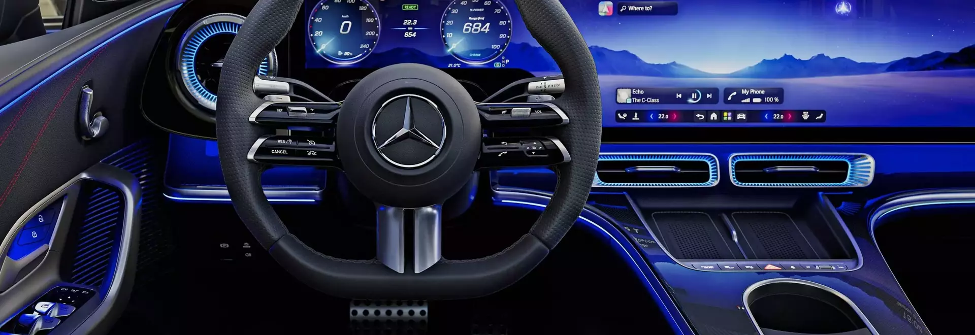 Mercedes-Benz Unveils Electric C-Class Interior: A Glimpse into Future Luxury