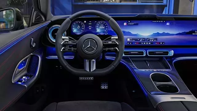 Mercedes-Benz C-Class EV Interior Unveiling