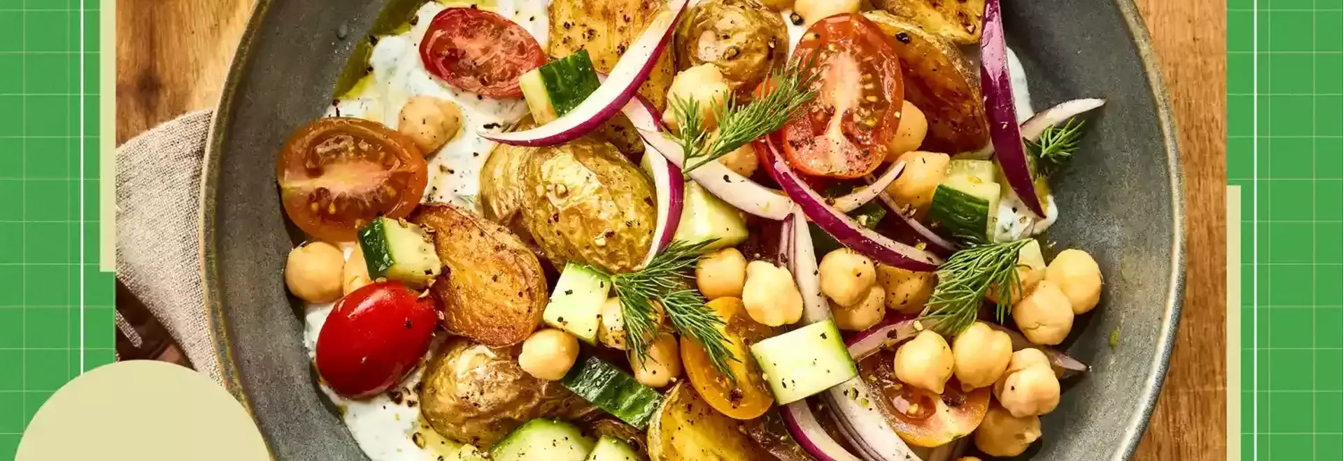 Roasted Potato Tzatziki Bowls: A Delightful and Nutritious Meal