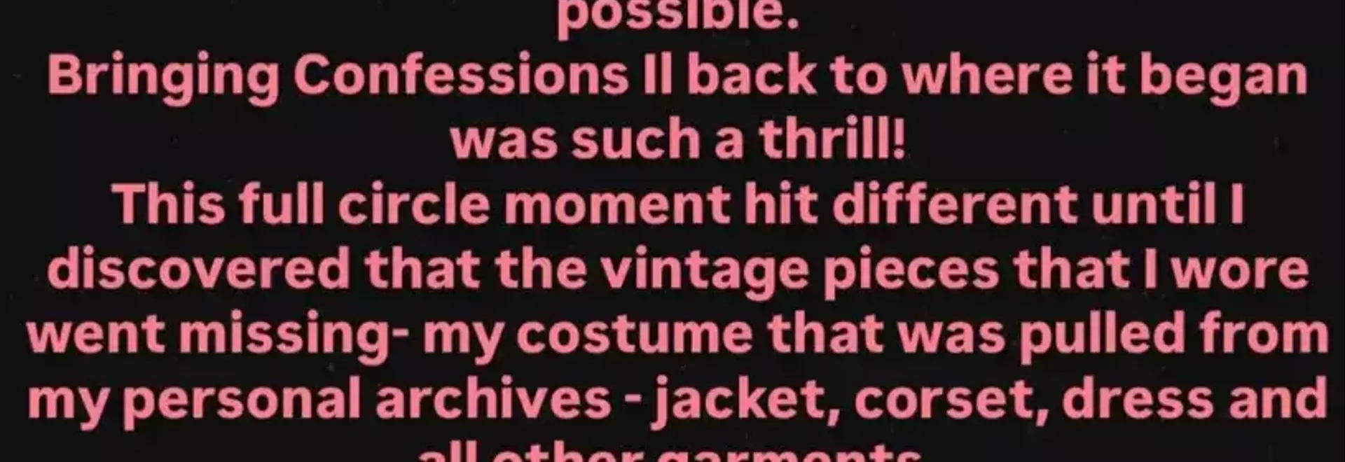 Madonna Appeals for Return of Missing Coachella Wardrobe