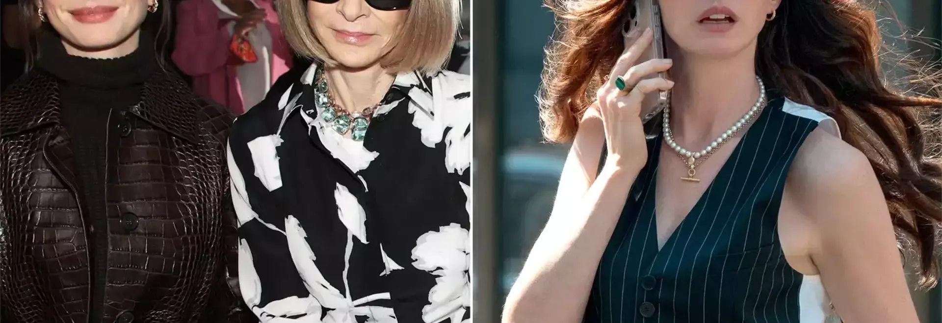 Anne Hathaway Reveals Unplanned 'Devil Wears Prada' Moment with Anna Wintour