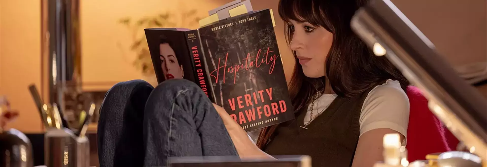 Verity Trailer Unveiled: Hathaway Warns Johnson of Impending Darkness