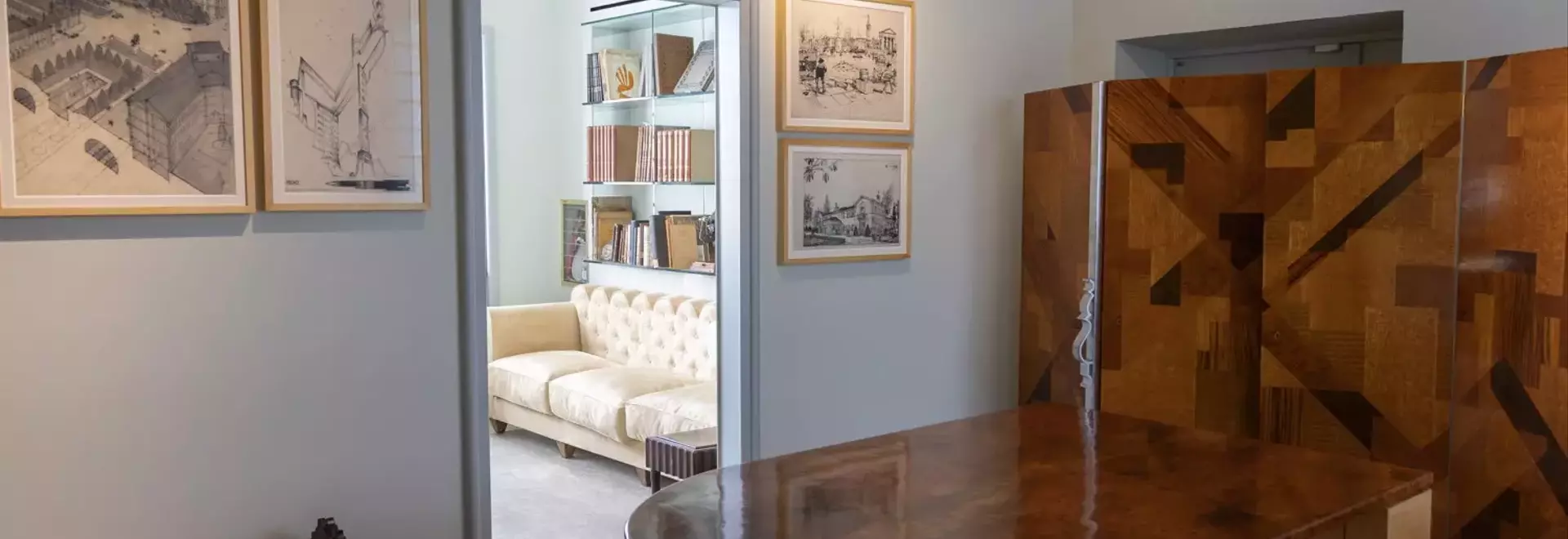 Il patrimonio di Piero Portaluppi trova casa a Villa Necchi Campiglio