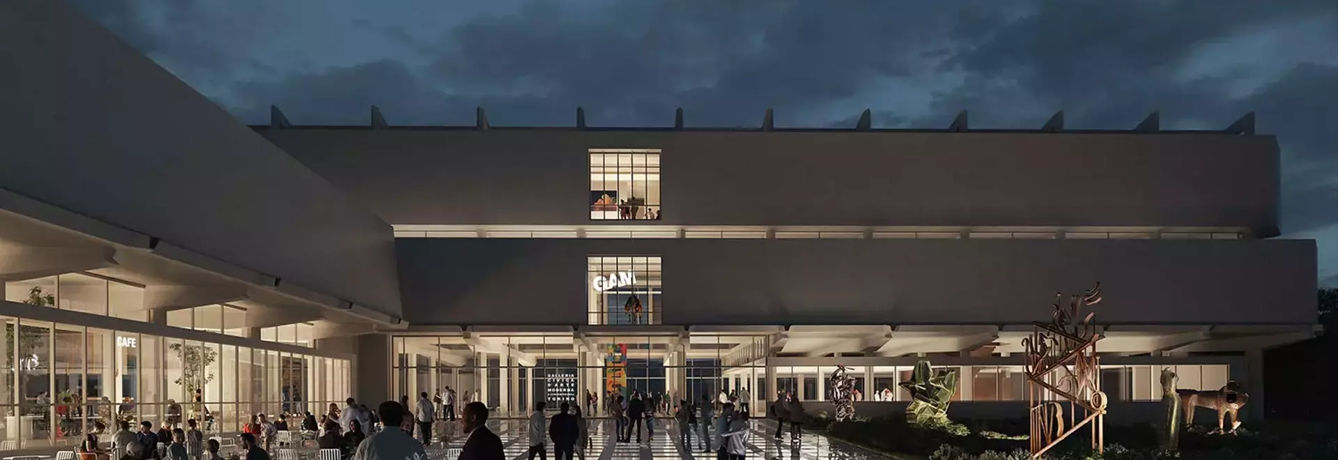 MVRDV Ridefinisce la Galleria d'Arte Moderna di Torino: Un Museo Aperto e Rinnovato