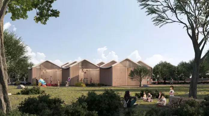 Un Nido Innovativo: "Corte degli Ulivi", L'Architettura Educativa di LAP a Mosciano Sant'Angelo