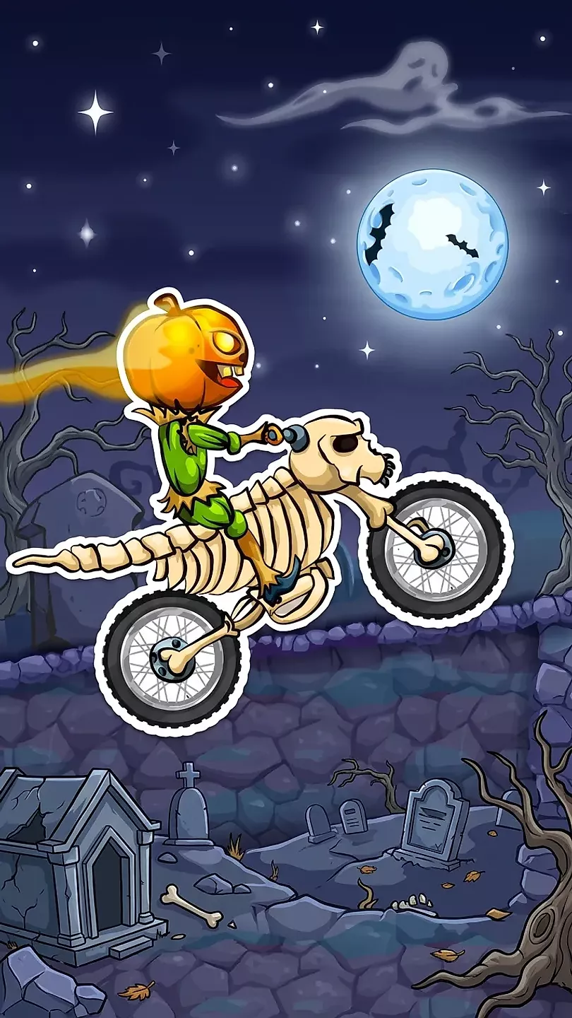 Moto X3M Spooky Land