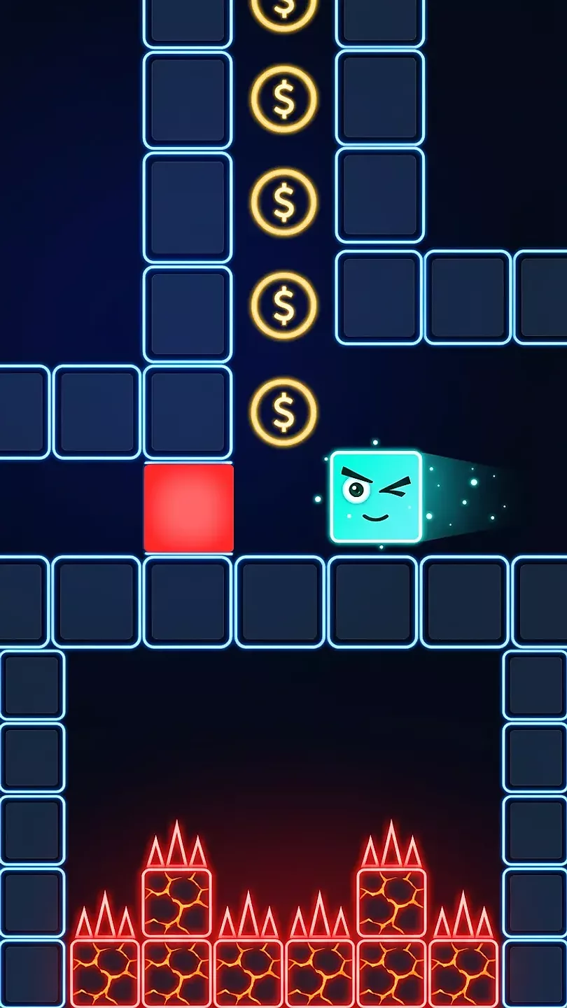 Neon Tile Rush