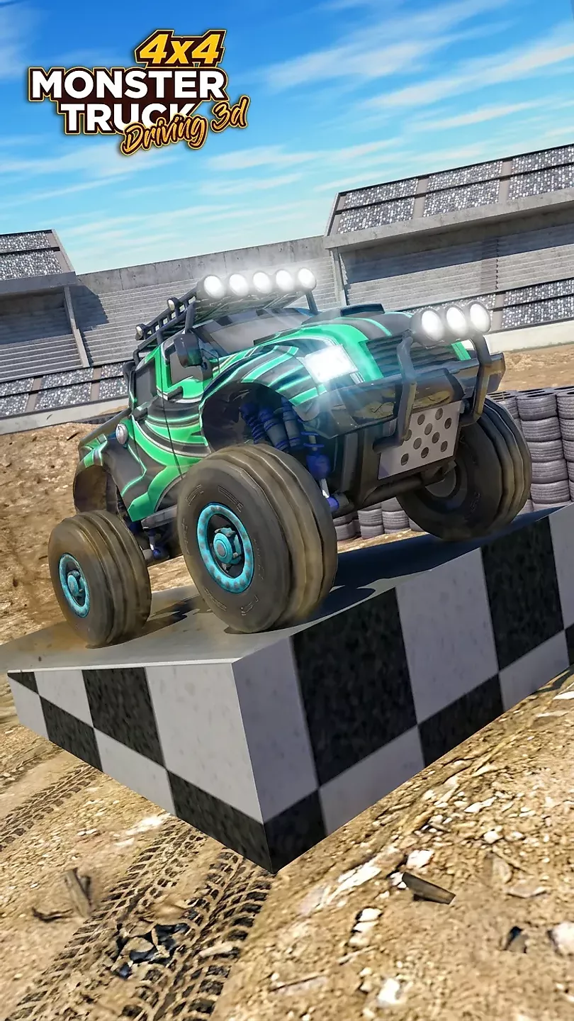 4x4 Monster Truck Driving 3d