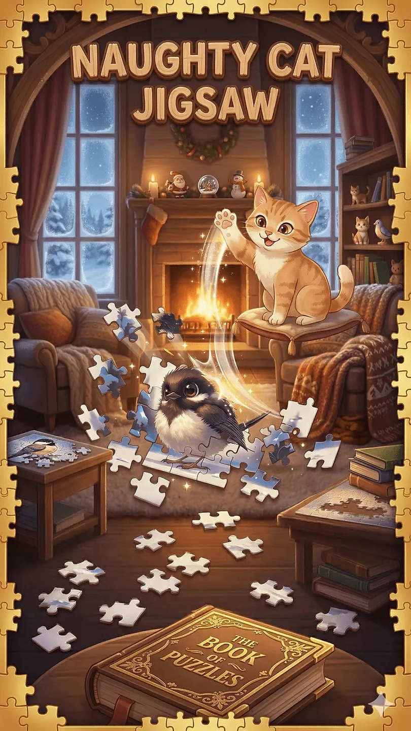 Naughty Cat Jigsaw